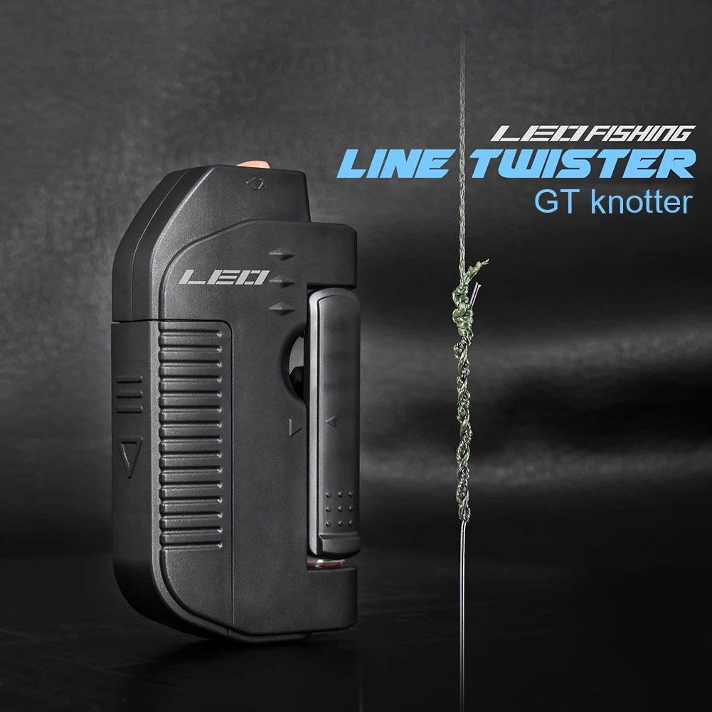 Herramienta de nudo de alambre de líneas eléctricas, máquina anudadora automática ABS, Twisters de línea líder de pescado, herramienta profesional de sedal de pesca - imagen 3