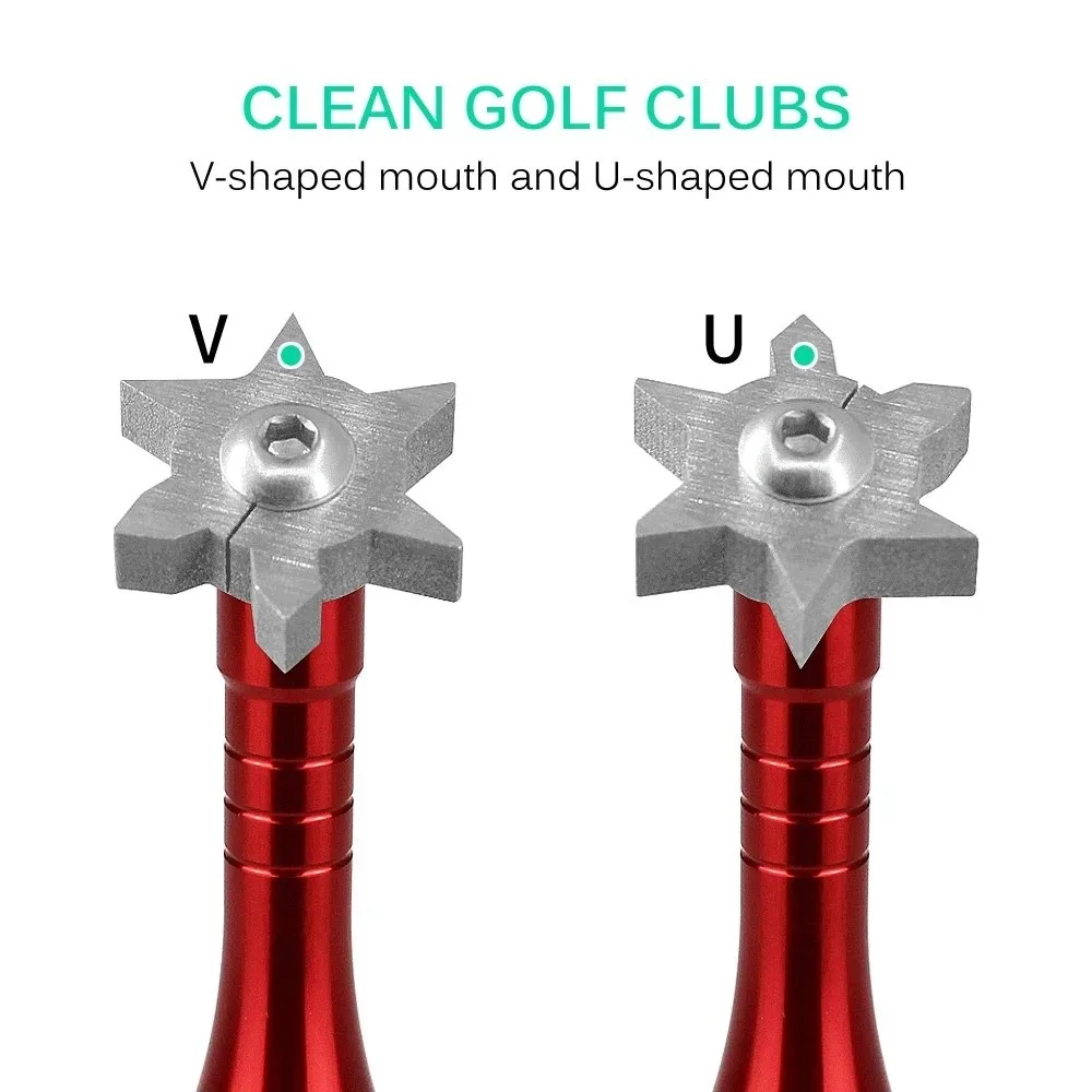 Afilador de ranuras de aleación para palos de golf – Antideslizante - imagen 2