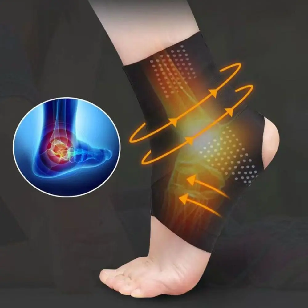 Calcetines de LICRA para el dolor articular para la recuperación de lesiones, manga de soporte de compresión, protector para deportes al aire libre, tobillera deportiva - imagen 4