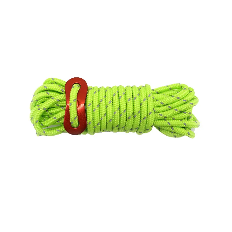 Cuerda Paracord reflectante a prueba de viento