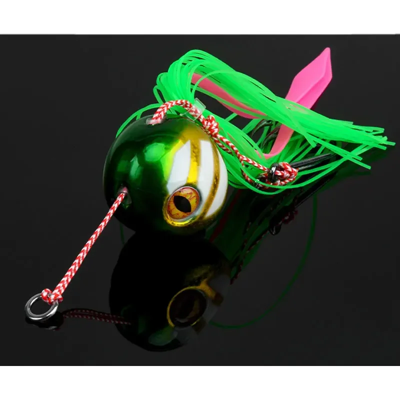 Tenya Tairaba Kabura Slider Madai Jig señuelo de calamar gancho de hierro plomo vibración lenta Spng cebos de pesca de lubina con falda señuelos de Jigging - imagen 5