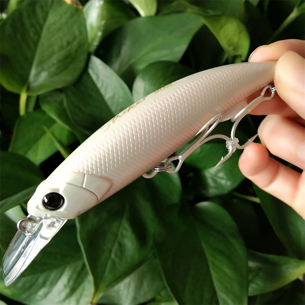 TSURINOYA-señuelo de pesca de pececillos, cebo duro Artificial de alta resistencia para agua salada, 2 piezas, 90mm, 37g - imagen 3