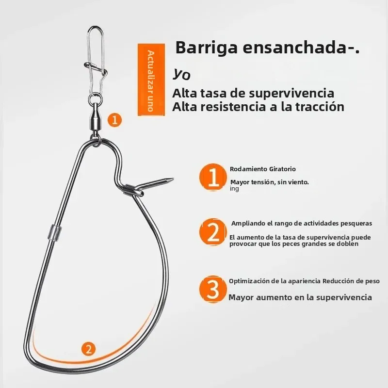 Hebilla de pez vivo para niños, cerradura de pez asiática de carretera, cerradura de pez de pato amarillo grande y simple, accesorios de hebilla telescópica para peces colgantes - imagen 4