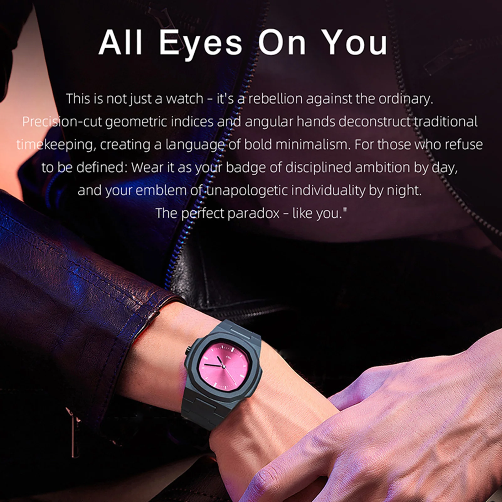 Reloj deportivo al aire libre Relojes de pulsera digitales minimalistas de 50 M a prueba de lluvia y larga espera para jóvenes - imagen 5