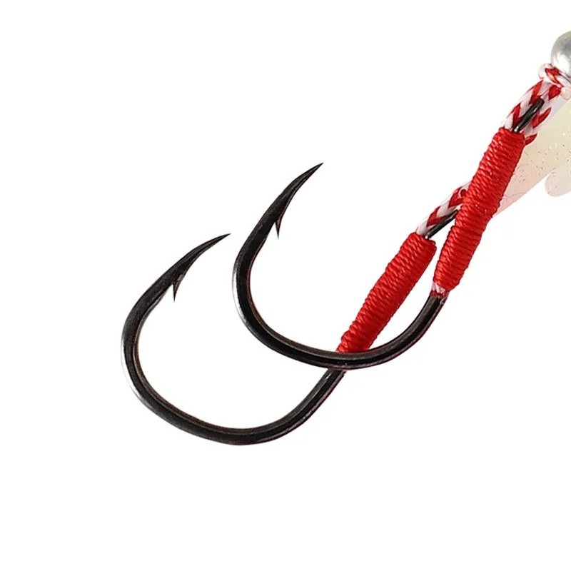 Paquete de señuelo de calamar con anzuelo, señuelo de Pesca de Mar, Jigbait, pulpo biónico, UV luminoso, 60G - imagen 5