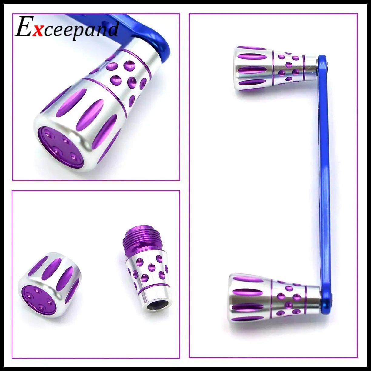 Exceepand Mango recto CNC para carrete baitcasting – Potente - imagen 4