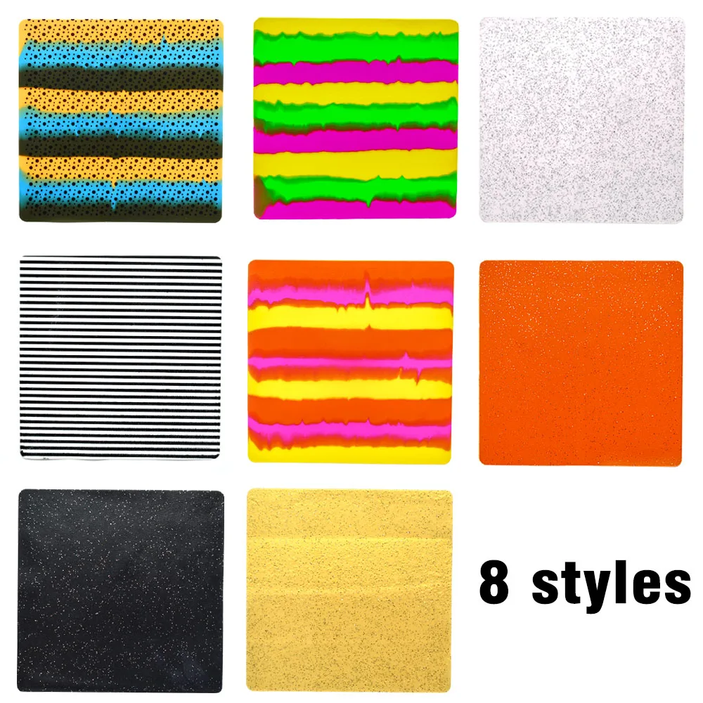 MNFT-Película de hoja de silicona para atado de moscas, ayuda para pesca en agua salada, anzuelo de Jigging, falda serpentina, Material de fabricación de señuelos, 2 uds. - imagen 5