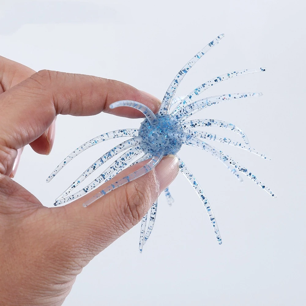 2025 señuelo de gusano de silicona TPE para pesca de erizo de mar, señuelo de gusano de silicona, aparejos artificiales, poder de erizo BFS, señuelo de pesca - imagen 2