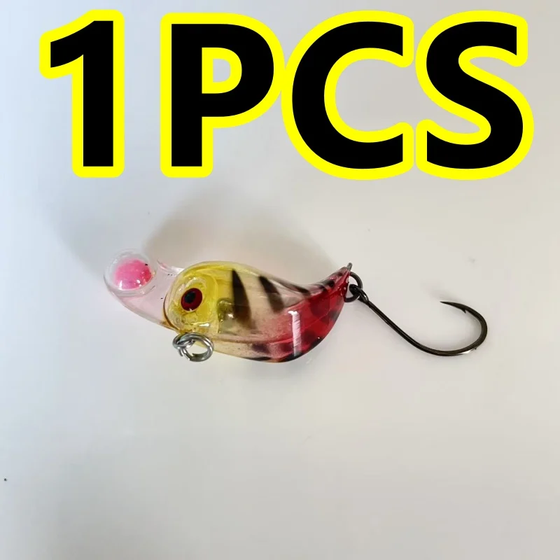 8013 3,2 cm 2,5g1 Uds LURETV Micro objeto roca sumergida pequeño señuelo graso trucha Makou cebo falso gancho único - imagen 5
