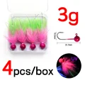 4pcs 3g Pink