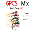 6pcs Mix Type
