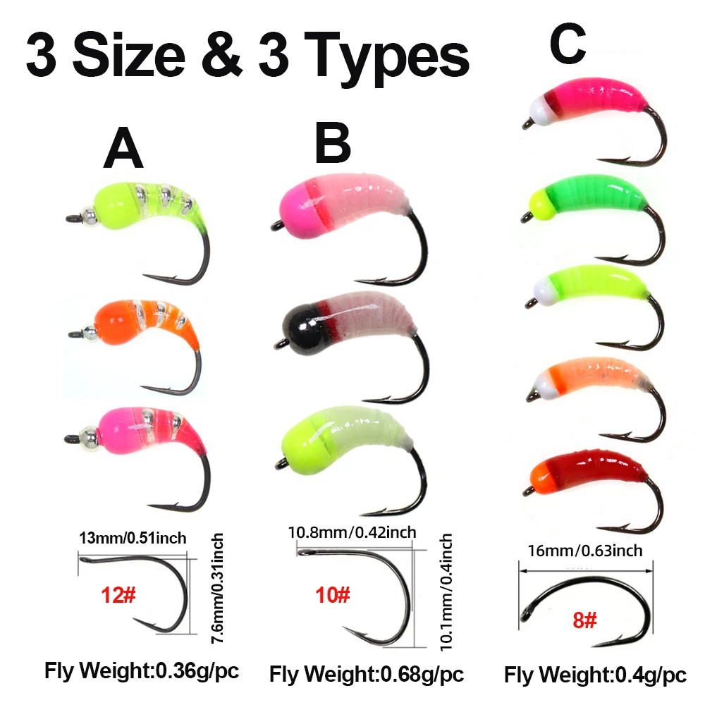 ICERIO Señuelo para pesca en hielo UV — Trucha, lubina, carpa - imagen 2