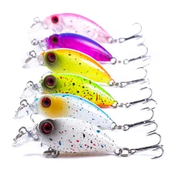 Mini senuelos Crankbait flotantes para lucio - cebo duro plastico