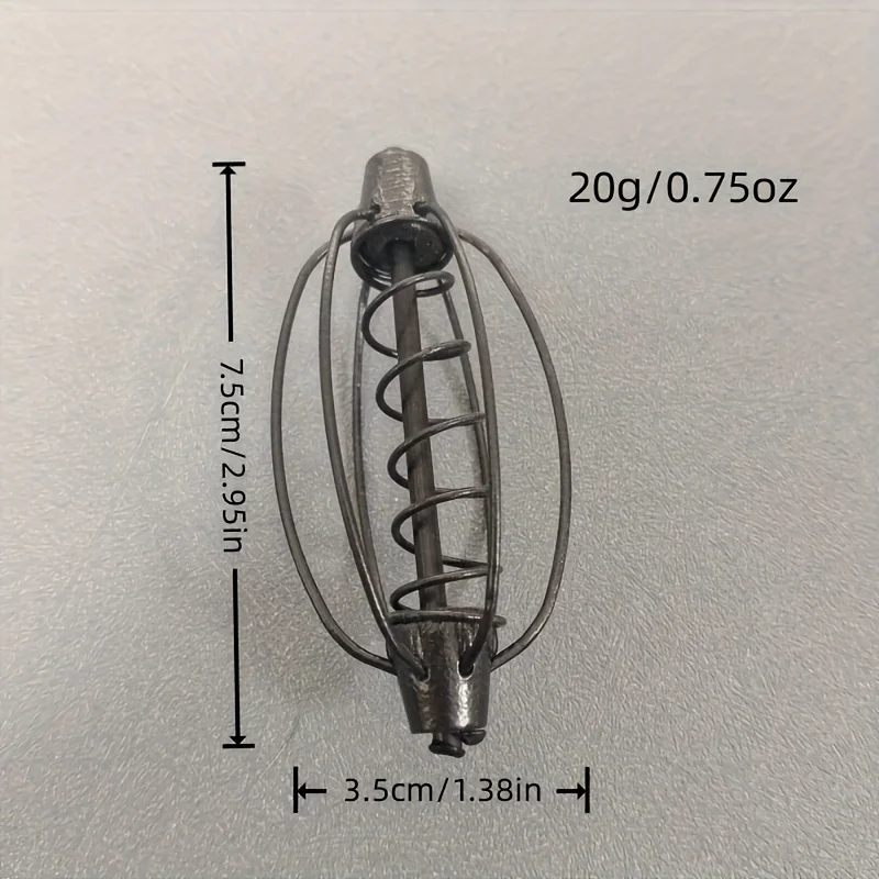Bolsa de regalo de Navidad aleatoria, juego de plomo de pesca de carpa europea para mar/lago, equipo de pesca con fondo, liquidación de hielo, invierno, 6 uds. - imagen 3