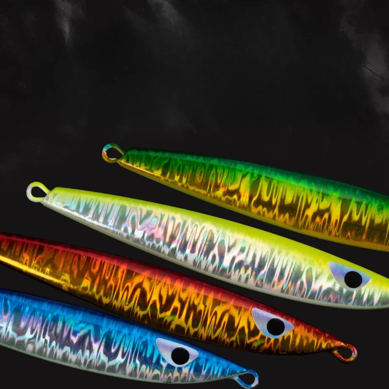 Nueva placa de hierro de extracción rápida, pesca en el mar, 100g, conchas de Bayfish, placa de hierro de batido lento, cebo para peces de plomo, accesorios Luya, venta al por mayor - imagen 2