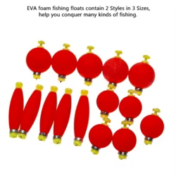 Bobbers de pesca de espuma, juego de flotadores ponderados a presión, accesorios de aparejos de pesca para pesca