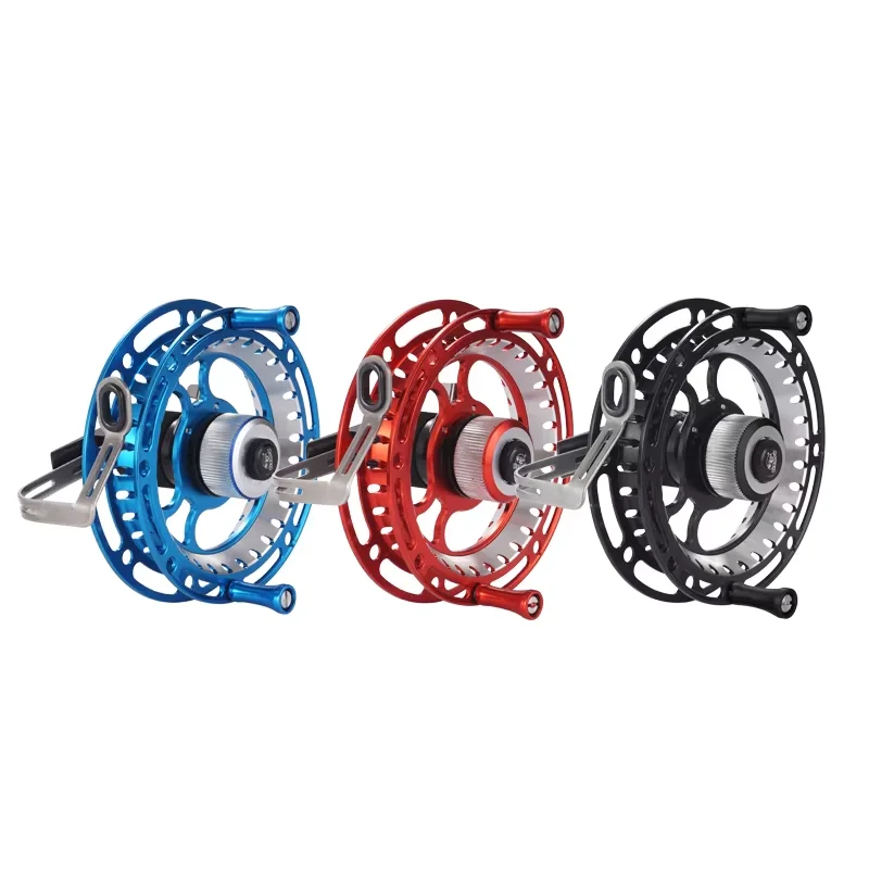 Carrete de balsa Lizard 3 Bearings La relación de velocidad 1:1 tiene cuerpo de aleación de aluminio con perilla de mango EVA - imagen 5