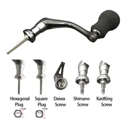 Manivela carbono con perilla EVA para carrete spinning – Recambio universal
