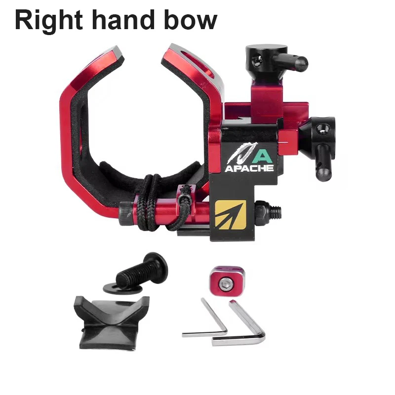 Descanso de caída para tiro con arco y flecha, aleación de aluminio para accesorios de tiro con arco compuesto de mano derecha - imagen 2