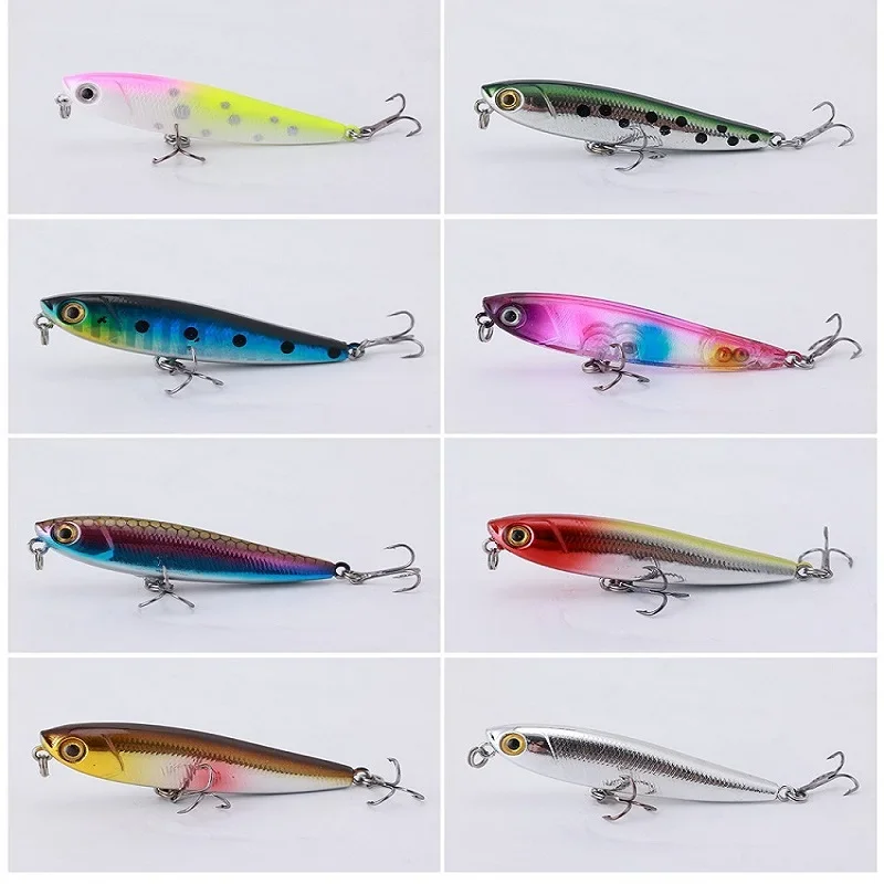 Mini Señuelos de Pesca flotantes, 1 piezas, 60mm, 3,1g, Crankbait, Wobblers, Swimbait, cebos duros artificiales, pesca de lubina, Topwater