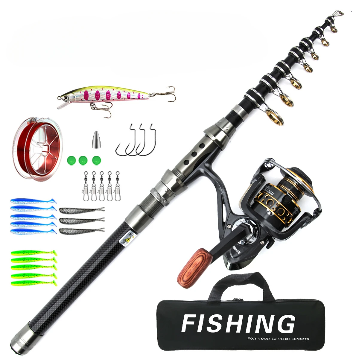 Fishing rod set