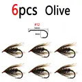6pcs Olive