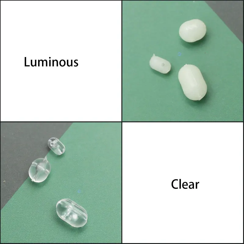 100 Uds aparejos de pesca de carpa cuentas cruzadas aparejo para el cabello alimentador de cuentas de carpa Chod Zig aparejo Terminal de pesca de carpa accesorios de equipo - imagen 5