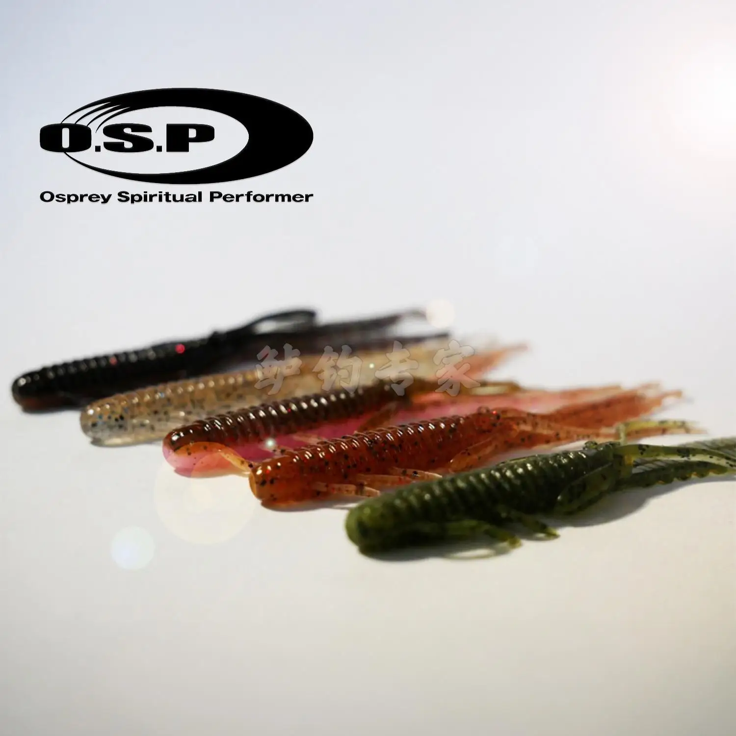 Original japonés OSP DoLiveShrimp Luya tipo camarón cebo suave bambú camarones Texas grupo de pesca lubina cebo biónico - imagen 5