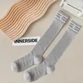 grey knee sock