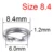 Size 8.4mm