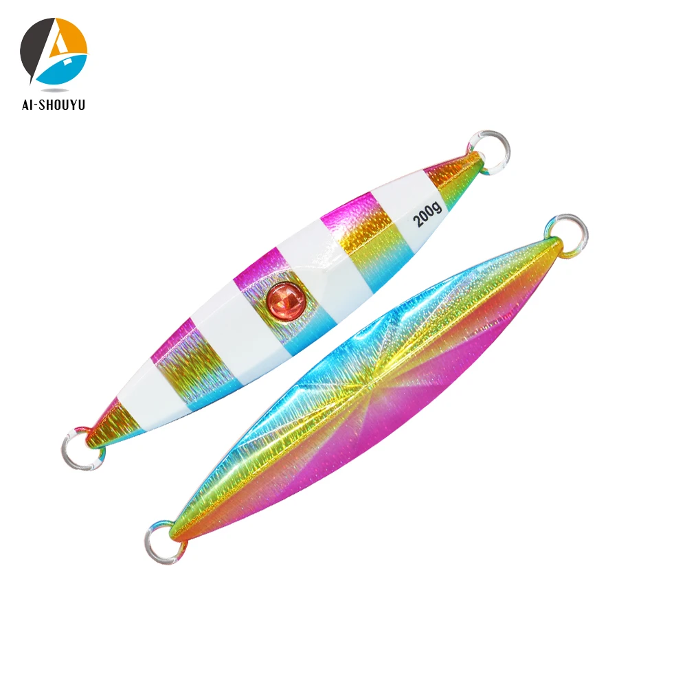Cuchara slow jigging AI-SHOUYU Matel – Señuelo de plomo para lubina - imagen 3