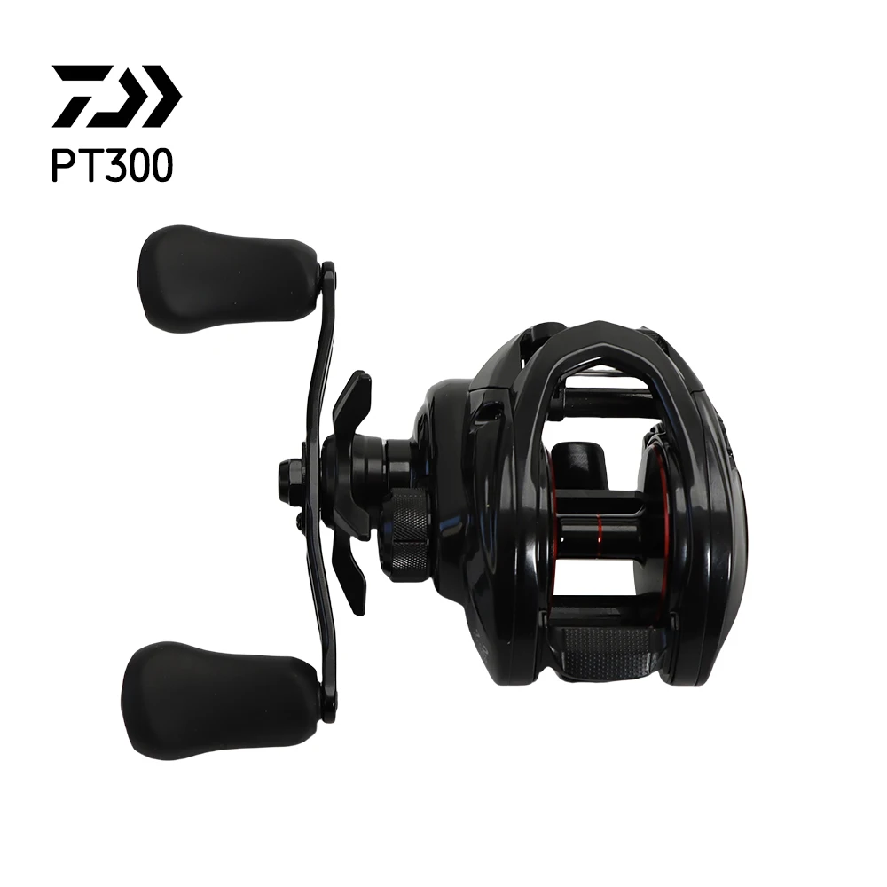 Daiwa Original 2025 nueva serie PT 300 carrete de pesca Baitcasting relación de engranaje 5,5-7,2:1 arrastre máximo 13KG 10/1BB sistema de rotura Magforce - imagen 2