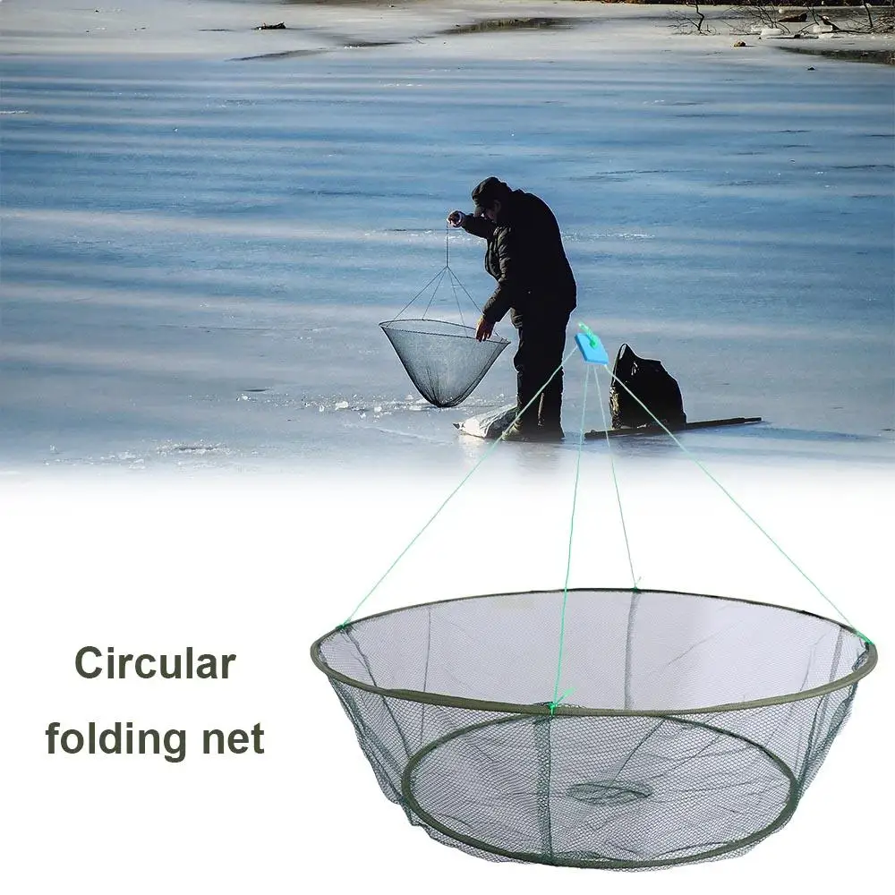 Descubra la conveniencia de una red plegable circular para aventuras de pesca sin esfuerzo