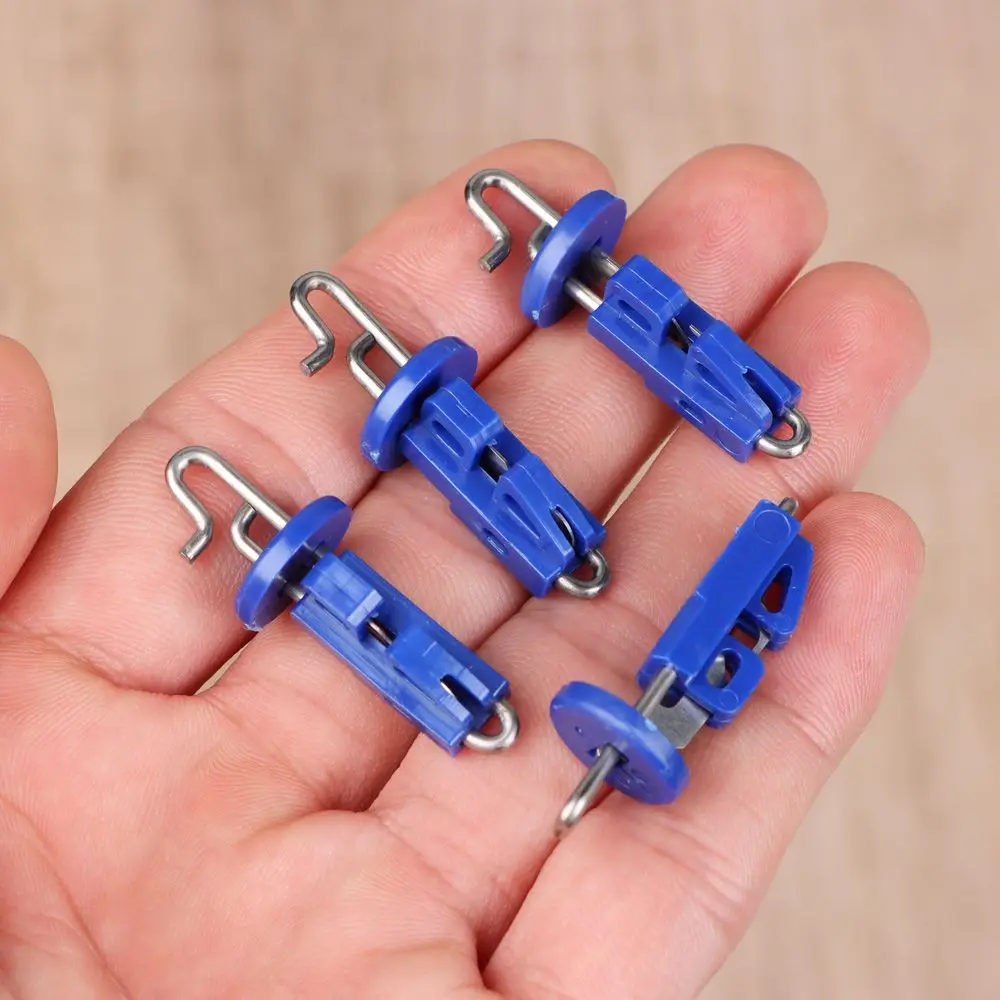 Gancho individual para Pesca en el mar, 10 piezas, Clip de liberación de cebo, estilo separable, herramientas de aparejos Iscas multifunción - imagen 4