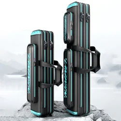 Bolsa de pesca de 2/3 capas, 80cm-130cm, mochila para equipo de caña de pescar, almacenamiento grande, bolso multifuncional para entrenamiento deportivo al aire libre