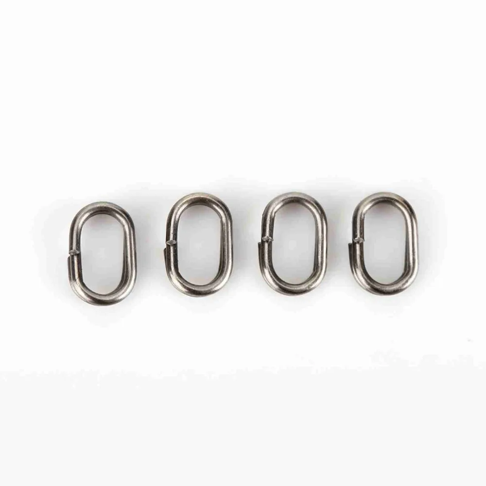 Anillos de pesca acero inoxidable ovalados – Accesorios a presión - imagen 3