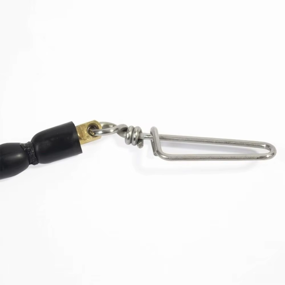 Cuerda de choque elástica marina con clip a presión pesca submarina - imagen 2