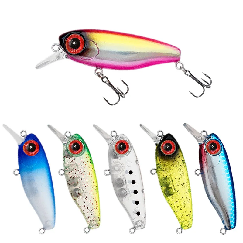 38MM 2,7G suspendido Mini señuelo pececillo cebo duro lago Pike carpa cebo de pesca Micro Minnow Isca señuelo pececillo Artificial - imagen 3