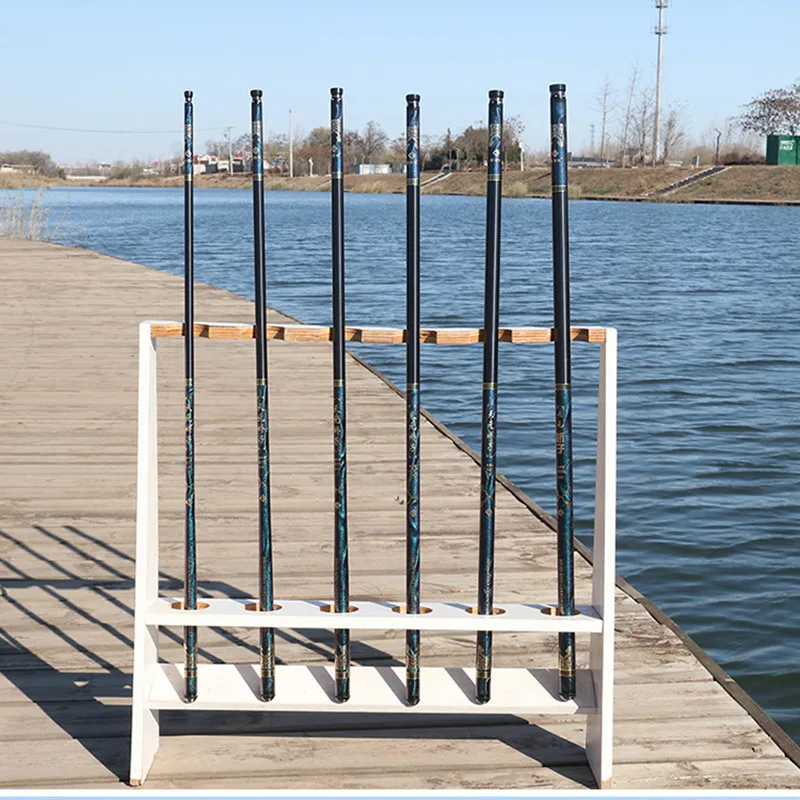 Caña de pescar dura ultraligera de agua dulce, cañas de pescar telescópicas, caña de pescar Rockfish de carbono, productos de caña de corriente Shore - imagen 3