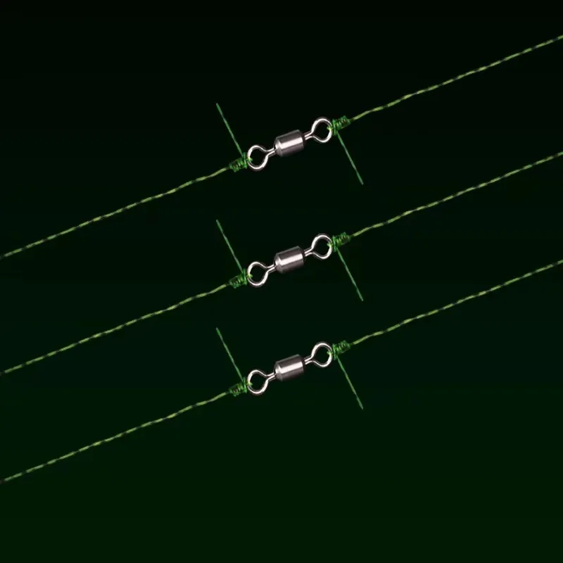 Línea de Pesca Invisible de 3000M, línea de fluorocarbono de carpa moteada, línea manchada súper fuerte, línea de Pesca con mosca de nailon que se hunde, Pesca Mar - imagen 4
