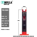 red pole rack