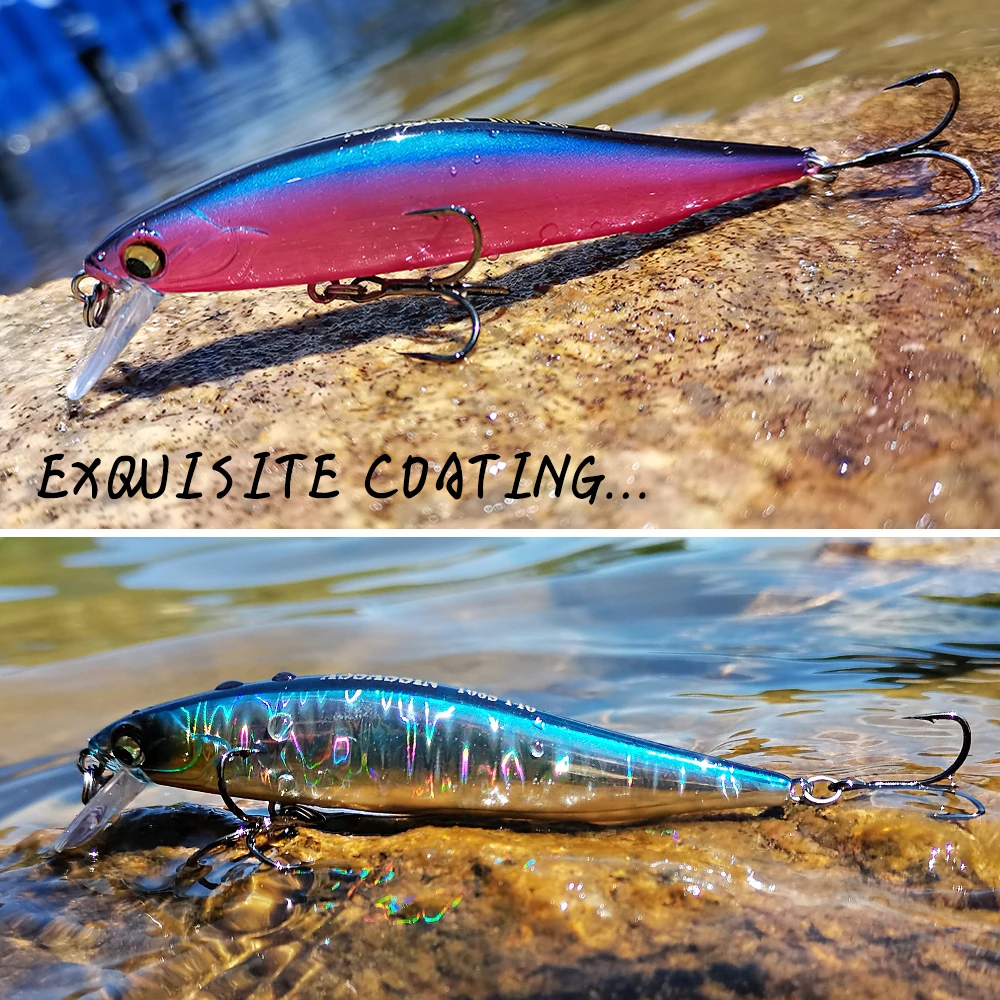 Castfanatic Brand Assassin105 AR-C Minnow Lure Wobbler 14g Jerkbait Slow Sinking Aartificial Bait For Sea Bass Pike Fishing Lure - imagen 5