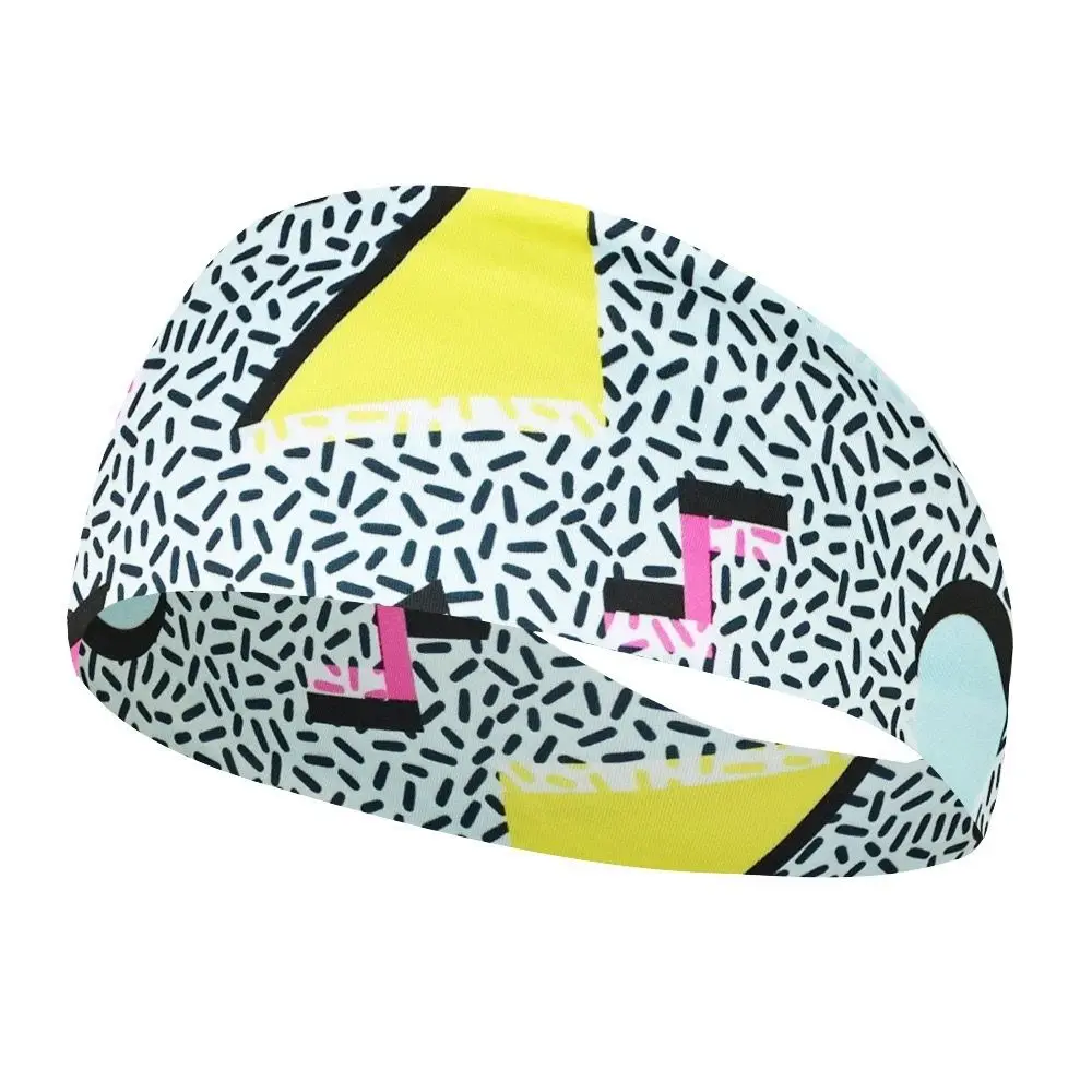 Diadema con estampado de moda para ciclismo y Yoga, banda para el sudor deportiva para hombres, bandas para el pelo de Yoga, bandas para el sudor para la cabeza, accesorio de seguridad deportiva - imagen 3