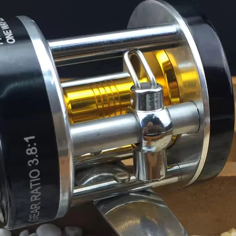 WEIHE CL25 totalmente de fundición de metal Exquisito carrete de pesca de baitcasting - imagen 2