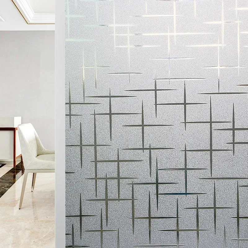 Películas no adhesivas de vidrio decorativo 3D, película de privacidad para ventana, calcomanías de vinilo para vitral, pegatina adhesiva estática para ventana, arcoíris - imagen 4