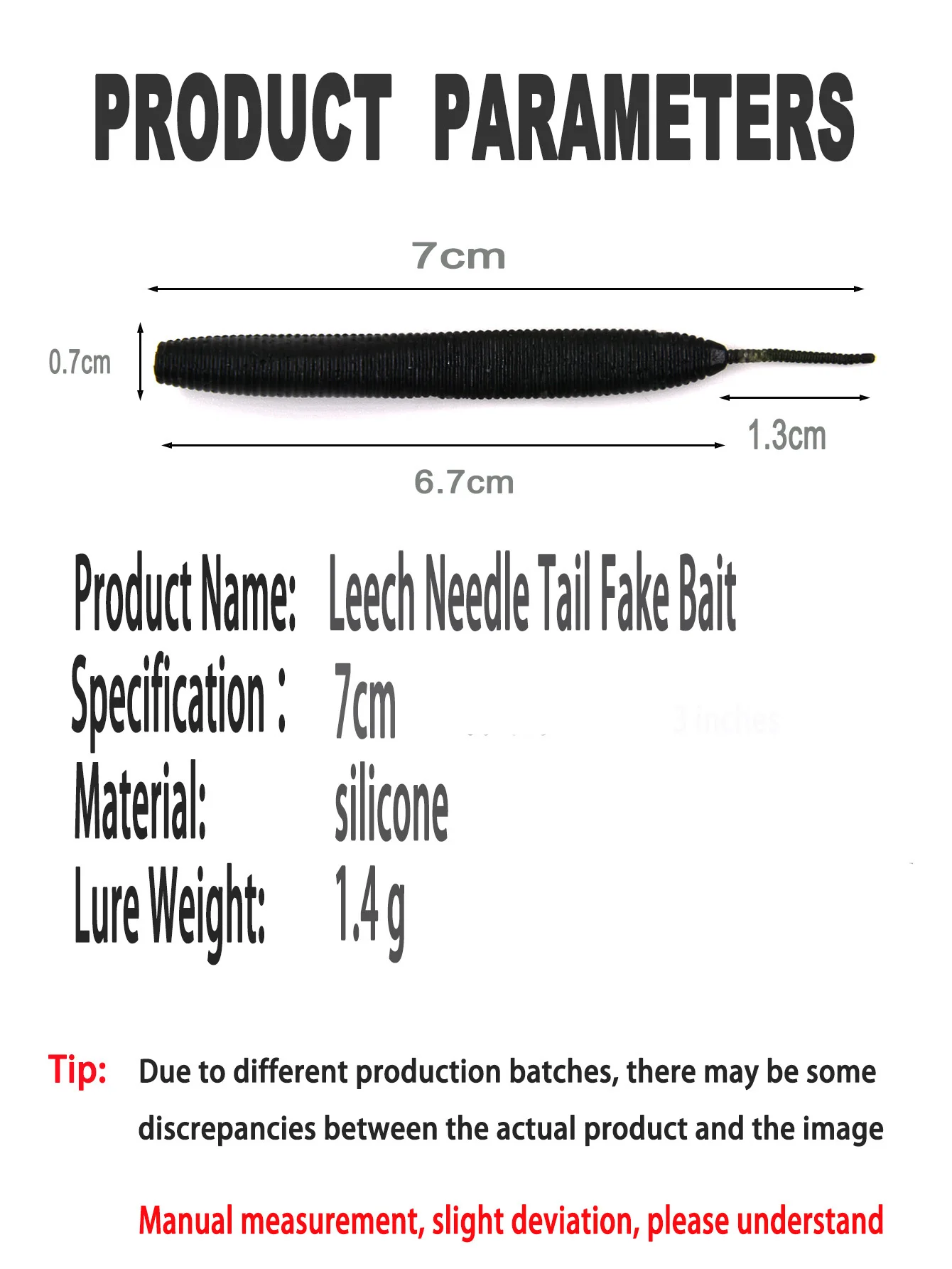 Donglexian-Juego de cola de aguja de haya, caja de plástico, embalaje de silicona, cebo de pesca, anzuelo de cabeza de plomo, anzuelo de manivela, pesca al aire libre, 52 unids/lote por caja - imagen 2