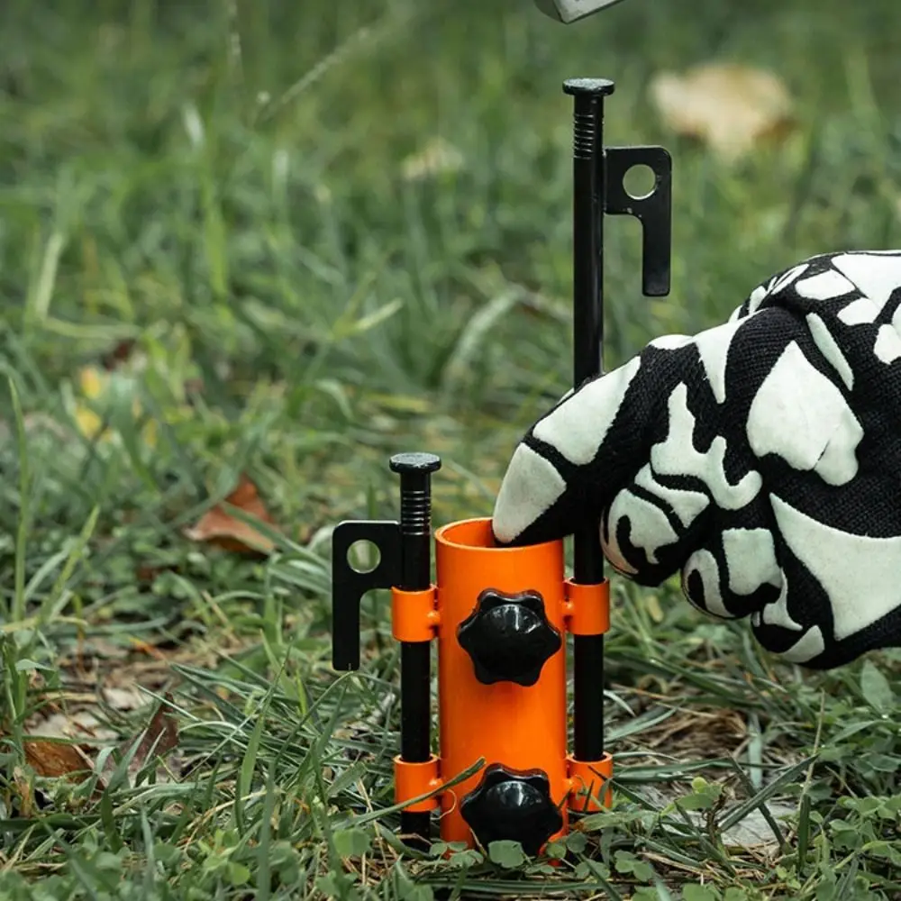 Toldo a prueba de viento, poste de dosel ajustable en 6 colores, soporte para poste de dosel para exteriores, soporte para poste, tienda de campaña, accesorios para dosel - imagen 4