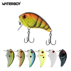 Señuelos de pesca WATERBOY Crankbaits, nuevo diseño, 77mm, 22g, cebo de despierto, señuelo de pesca duro