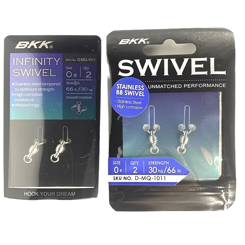 Giratorios de pesca BB de acero inoxidable BKK Infinity - imagen 3