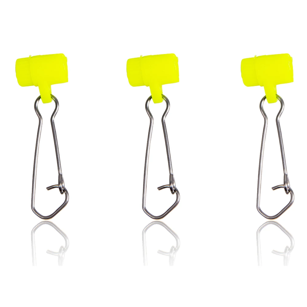 Deslizador de plomada para sedal de pesca, conector giratorio de doble bloqueo, 30 piezas, de acero inoxidable de alta resistencia - imagen 5